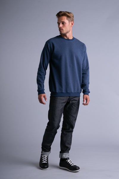 Basic sweatshirt for men | Dark blue - Reet Aus