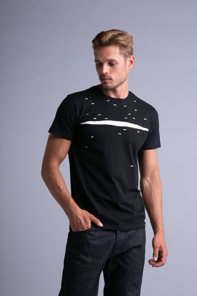 LIMITED EDITION: Up-shirt for men, The Light | Black, beige