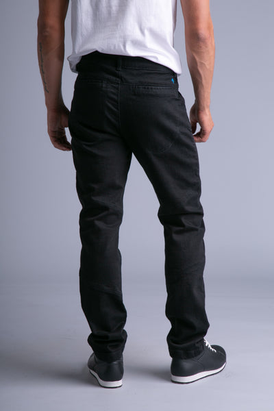 Slim Regular Jeans für Herren | Schwarz
