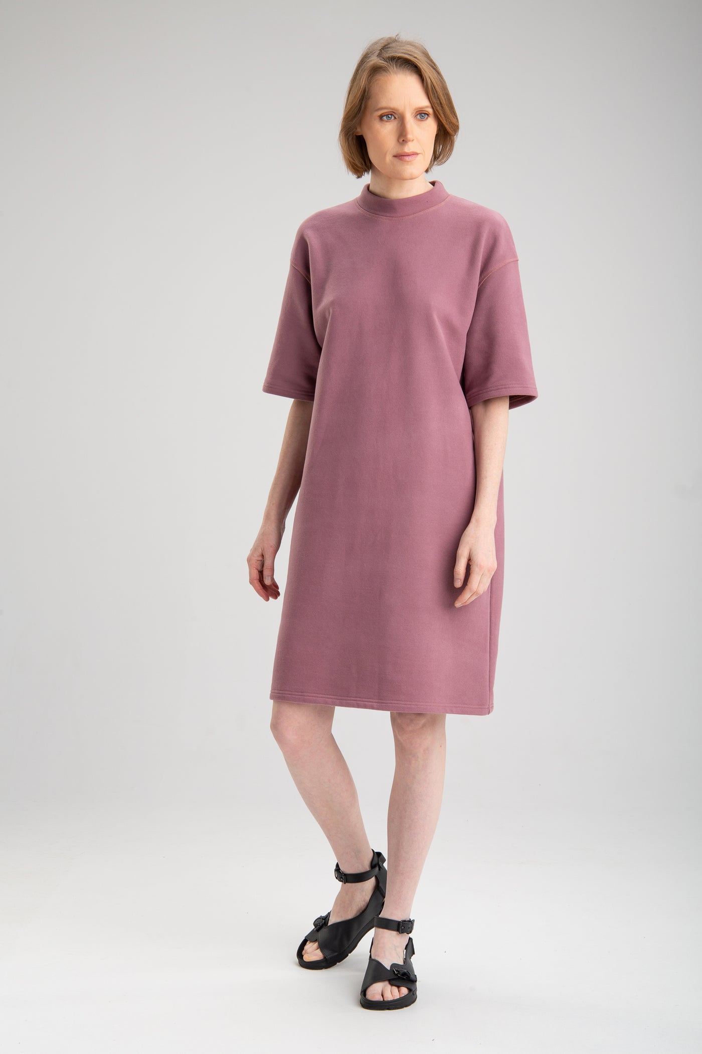 Oversized dress | Old pink