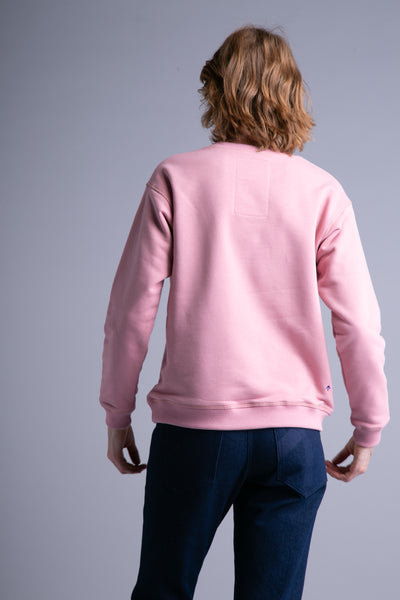 Basic sweatshirt for women | Pink - Reet Aus