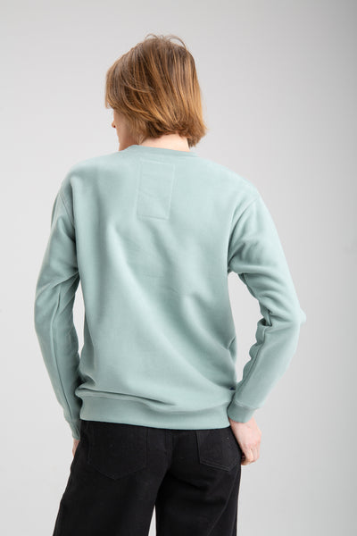 Basic sweatshirt for women | Light Green