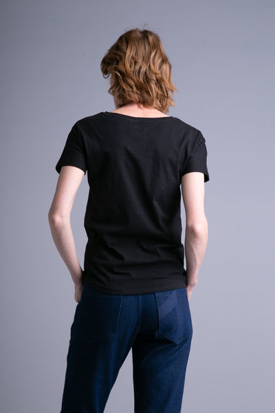 LIMITED EDITION: Up-shirt for women, The Light | Black, beige