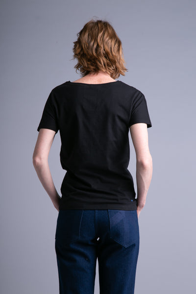 LIMITEERITUD KOLLEKTSIOON: Naiste up-shirt, Valgus | Must, beež
