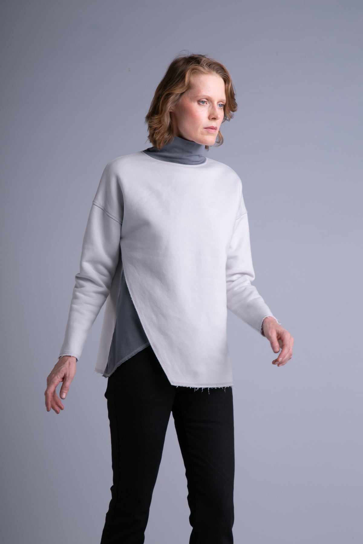 Dark grey sweatshirt clearance womens